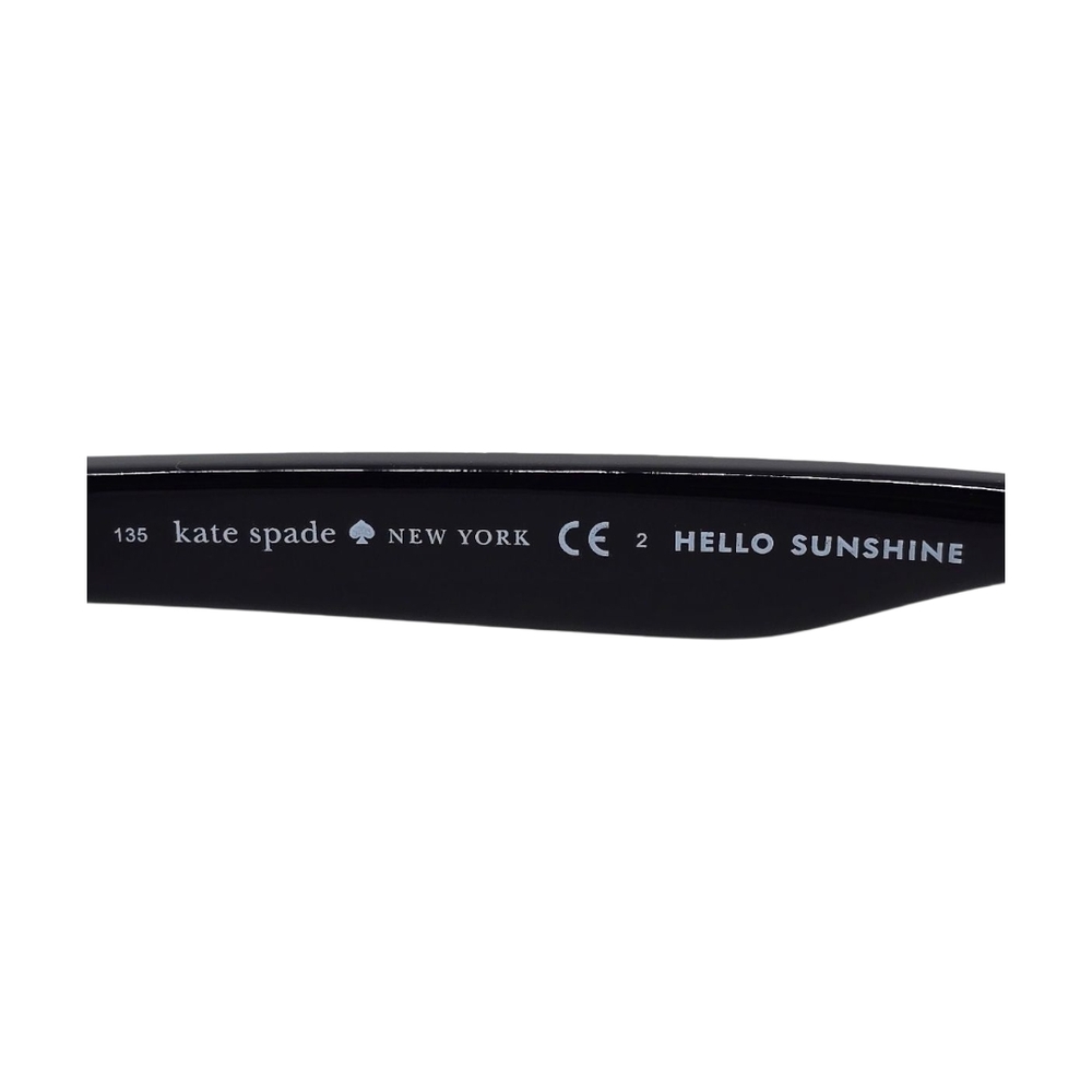 Kate Spade SUNGLASSES Black Round Sunglasses BEST PRICE !!! - Picture 9 of 9